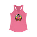 BBQ Party Women's Racerback Tank Top, Summer Casual Wear, Gift for Grill Lovers, Outdoor Activities Shirt, Fun Foodie Apparel